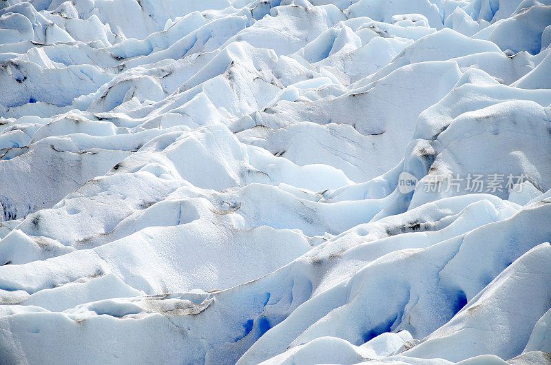 Torres del Paine的灰色冰川